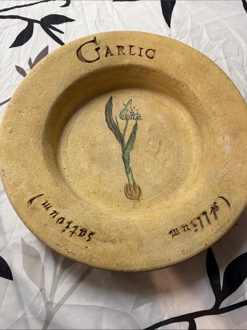 Beautiful ceramic hand painted serving bowl